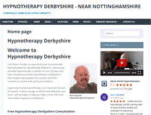Tablet Screenshot of hypno-therapist.com